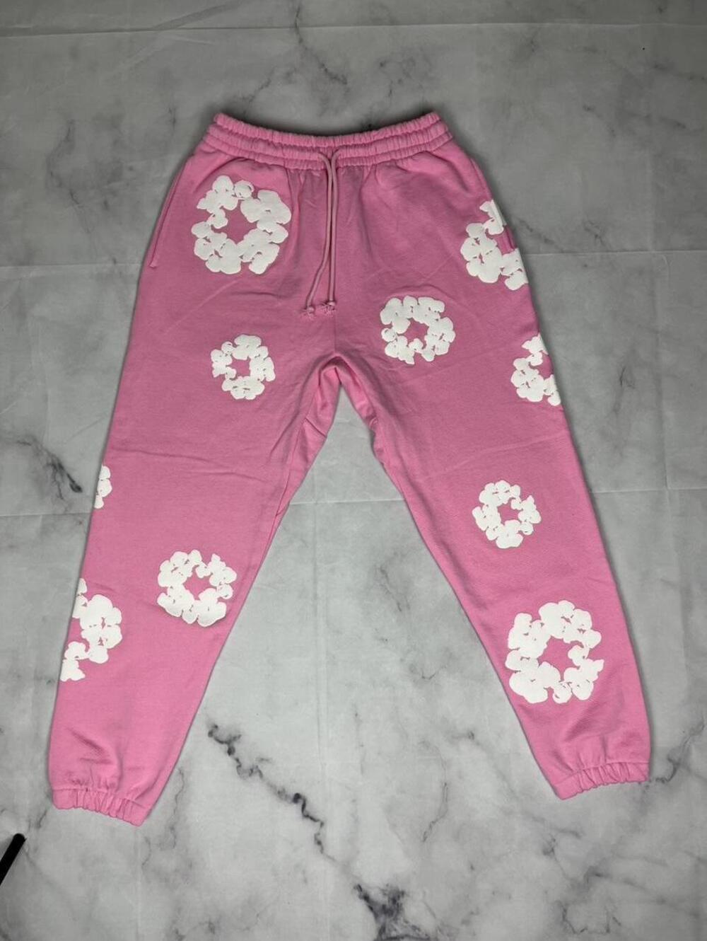 Denim Dear Sweatpants (Size Small)